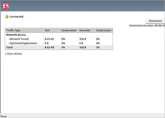 Screenshot of F5 Big-IP, Secure logon 4